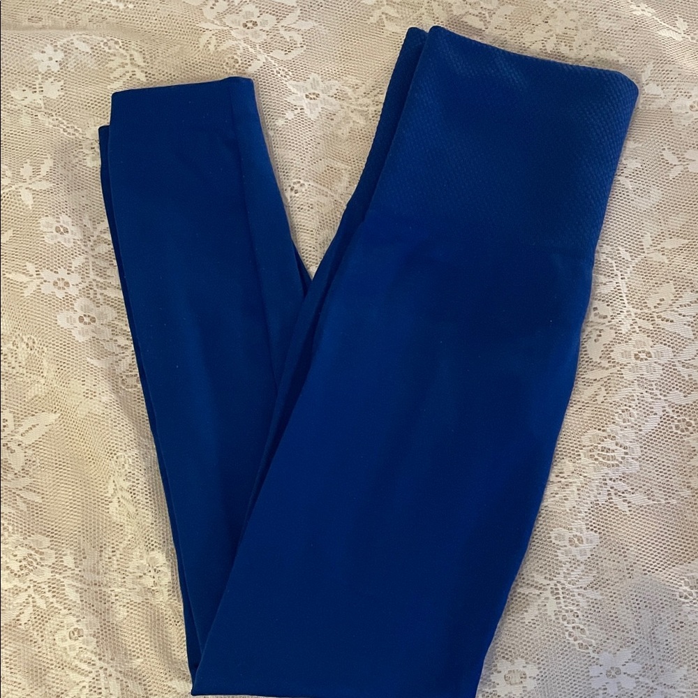 True Rock Blue Leggings Size Small NWOT